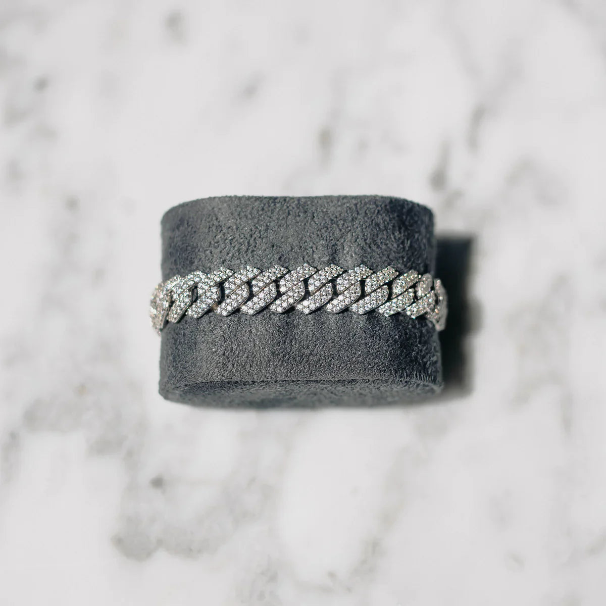 10MM PULSEIRA DIAMOND PRONG LINK