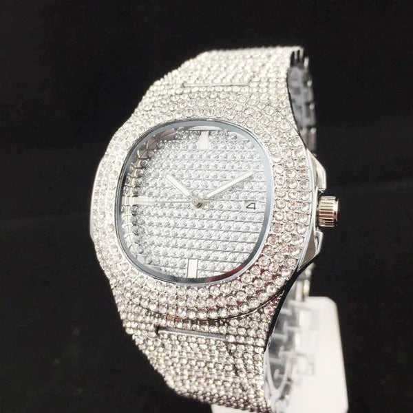 Relógio Ice Cravejado Drip