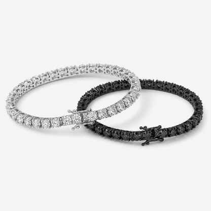 DUO 3MM PULSEIRA TENNIS PREMIUM — ESCOLHA 2 CORES