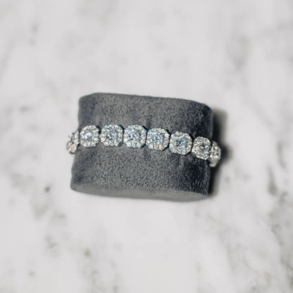 10MM PULSEIRA CLUSTERED TENNIS