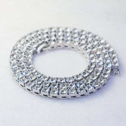 Corrente Cuban 13mm + Riviera 5mm (Ice Cravejadas)