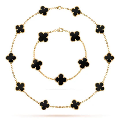 Colar Choker Trevo + Pulseira (Brinde)