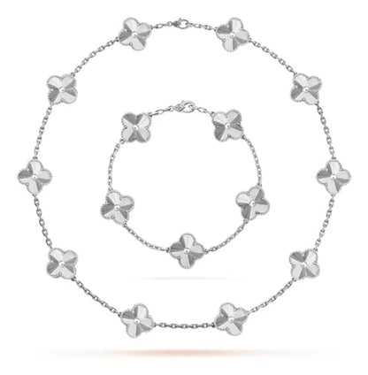 Colar Choker Trevo + Pulseira (Brinde)