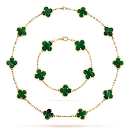 Colar Choker Trevo + Pulseira (Brinde)