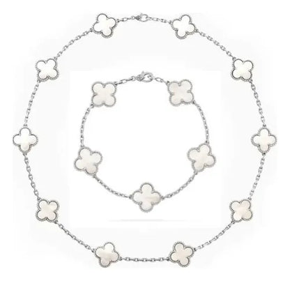 Colar Choker Trevo + Pulseira (Brinde)