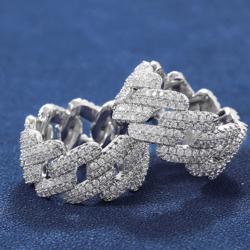 ANEL DIAMOND PRONG - PRATA 925