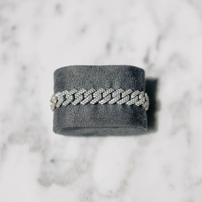 12MM PULSEIRA DIAMOND PRONG LINK
