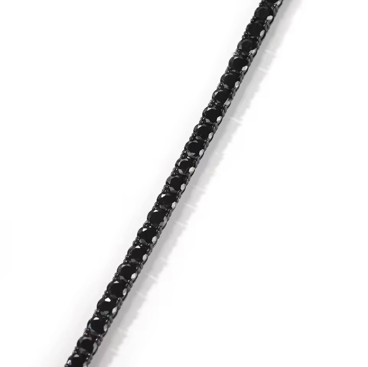 5MM PULSEIRA TENNIS PREMIUM (ALL BLACK)