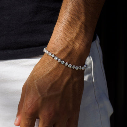 6MM PULSEIRA ICED STAR