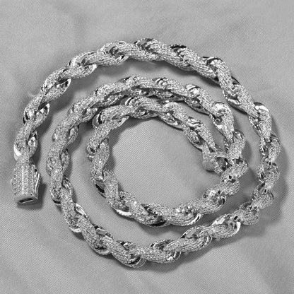 8MM CORRENTE CRAVEJADA ICED ROPE