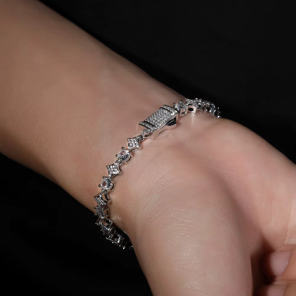 6MM PULSEIRA ICED STAR