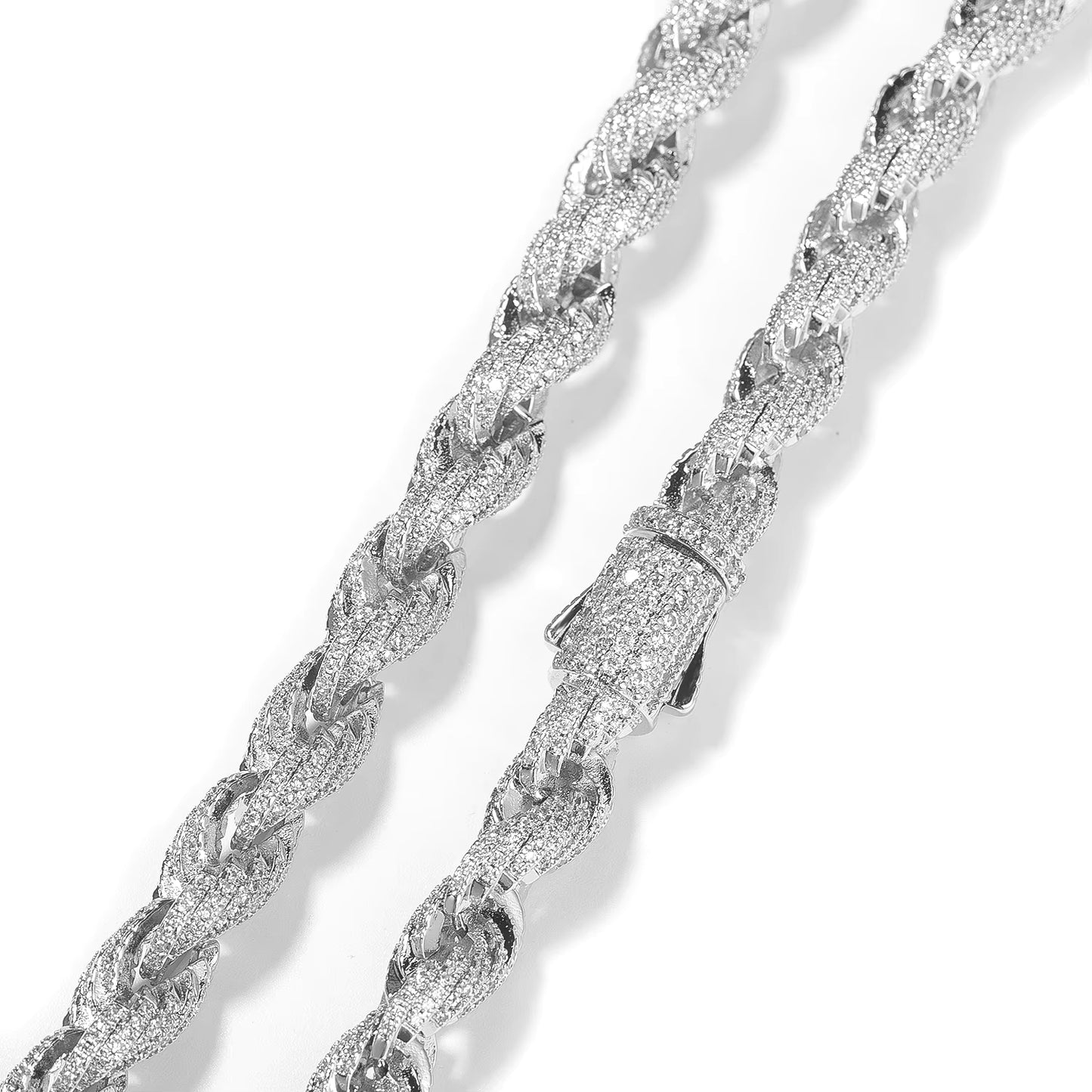 8MM CORRENTE CRAVEJADA ICED ROPE