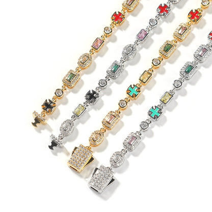 Pulseira Pedras Múltiplas LC (6MM)