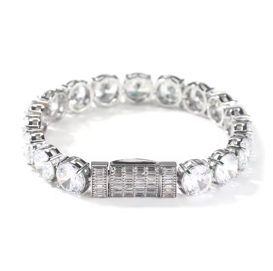 10MM PULSEIRA ROUND CLUSTERED TENNIS