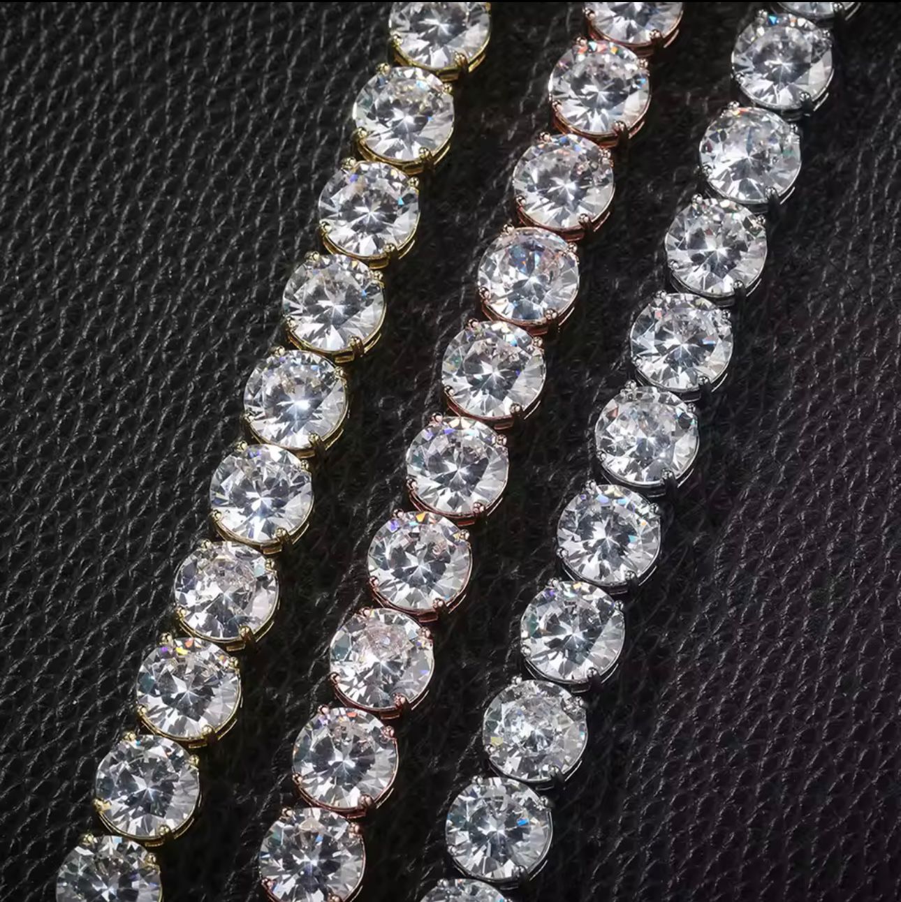 10MM PULSEIRA ROUND CLUSTERED TENNIS