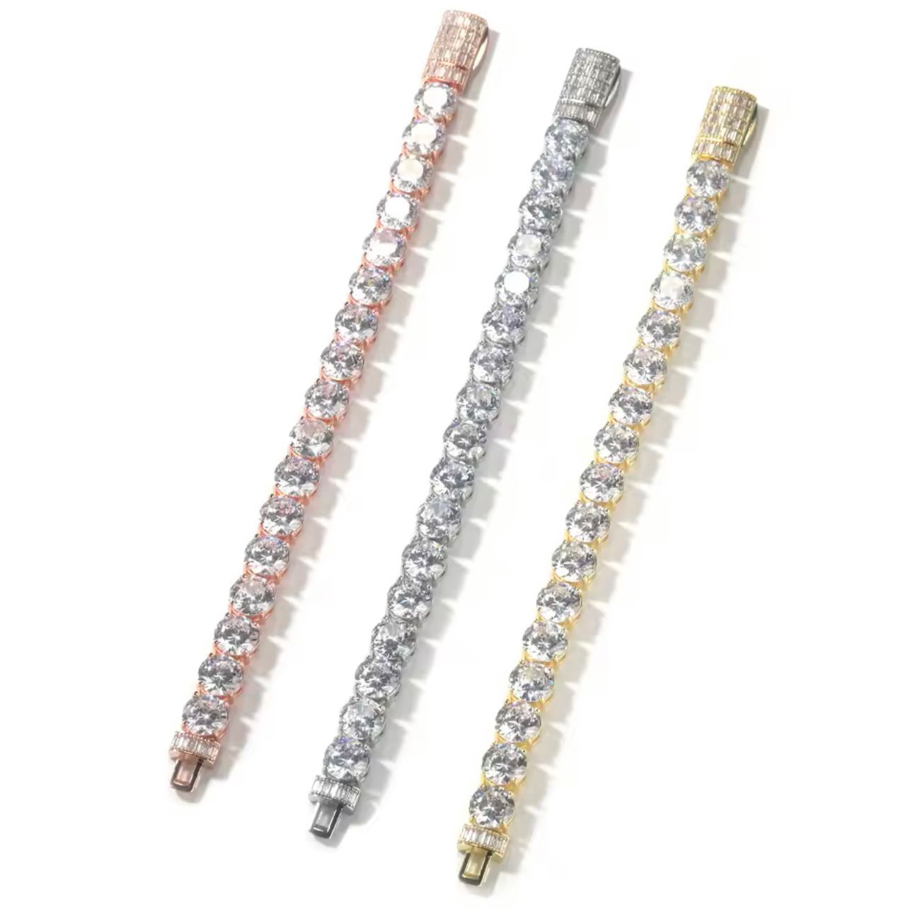 10MM PULSEIRA ROUND CLUSTERED TENNIS