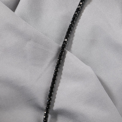 3MM PULSEIRA TENNIS PREMIUM (ALL BLACK)