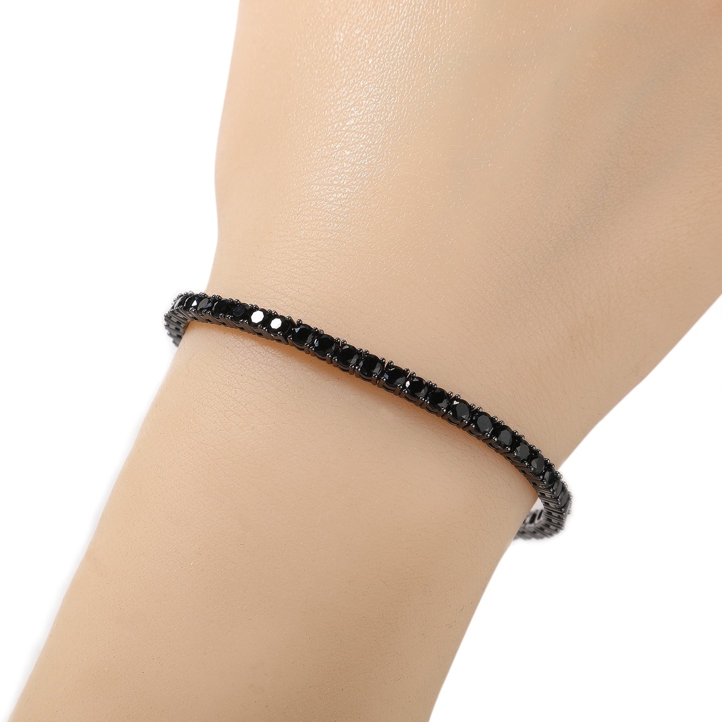 3MM PULSEIRA TENNIS PREMIUM (ALL BLACK)