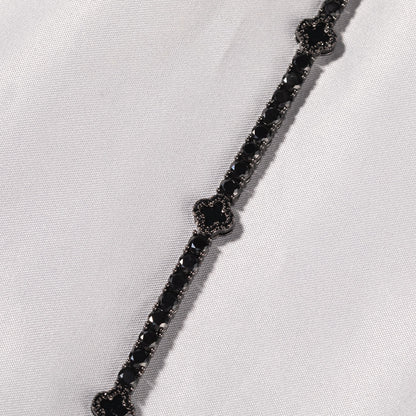 PULSEIRA 4MM RIVIERA TREVO LC PREMIUM