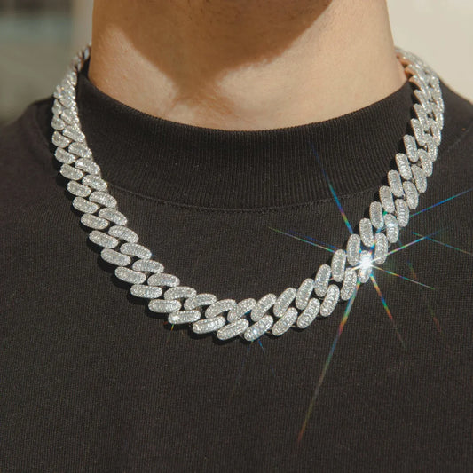 15MM CORRENTE BAGUETTE CUBAN LINK