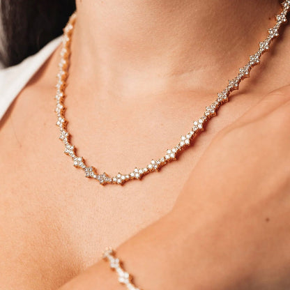 3MM CORRENTE HONEYCOMB – BANHADO A OURO 18K