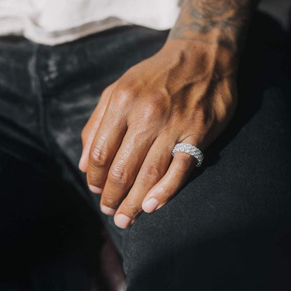 ANEL ICED DOUBLE ROW TENNIS