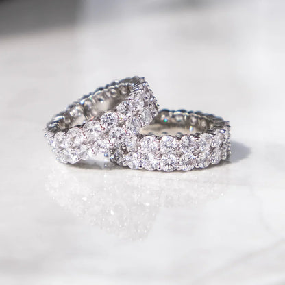 ANEL ICED DOUBLE ROW TENNIS