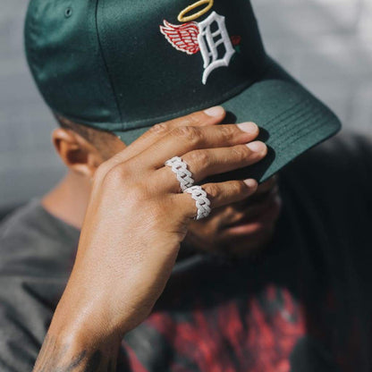 ANEL DIAMOND PRONG - PRATA 925