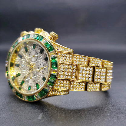 Relógio Emerald (Ice Cravejado)