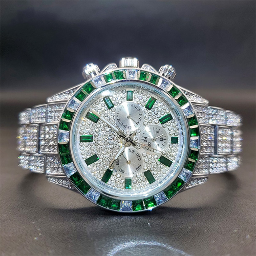 Relógio Emerald (Ice Cravejado)