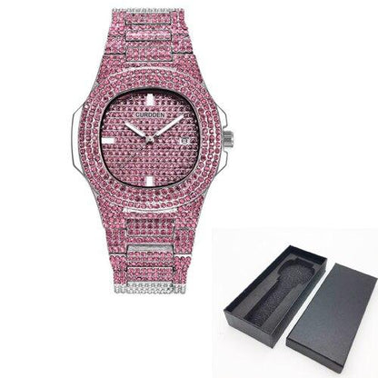 Relógio Ice Luxury Rosa