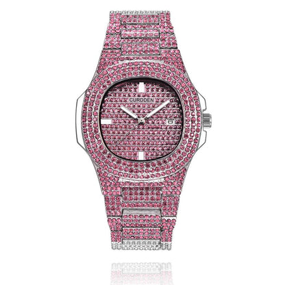 Relógio Ice Luxury Rosa